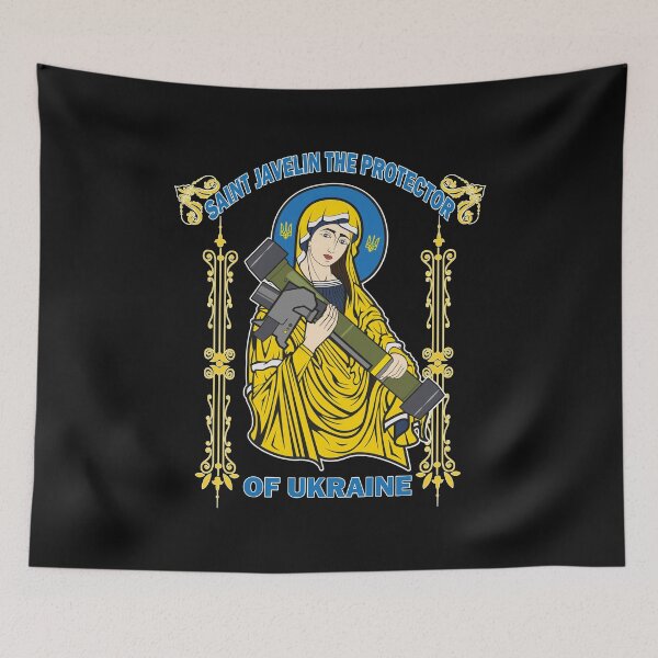 Item preview, Saint Javelin The Protector Of Ukraine designed and sold by Femmyummy.