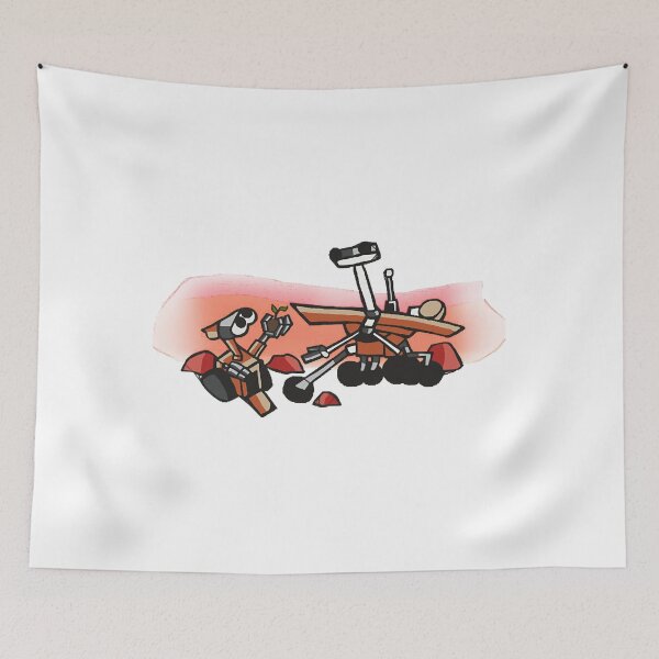 Item preview, Wall-E Meets Curiosity  designed and sold by JorjaAngwin.