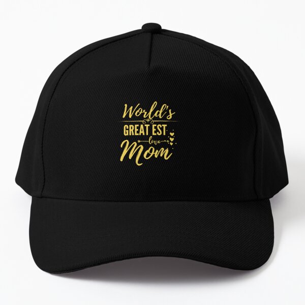 Happy Mother's Day with Floral Mom Mommy Grandma Womens Flat Bill Trucker Hat