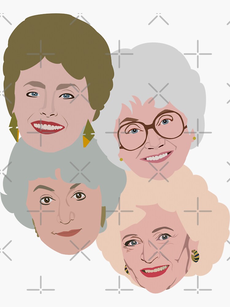 Stay Golden Golden Girls Sticker for Sale by EverydayDesign