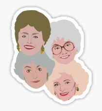 Die goldenen Mädchen Sticker