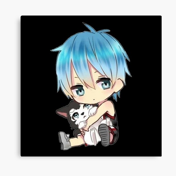 Cute Anime Boy Canvas Prints For Sale Redbubble