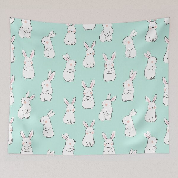 Item preview, Cute Snow Rabbits designed and sold by PeachyLitchi.