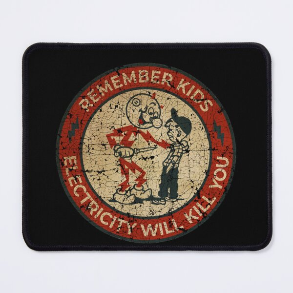 Item preview, vintage Electricity Will Kill You Kids designed and sold by joseph7924.