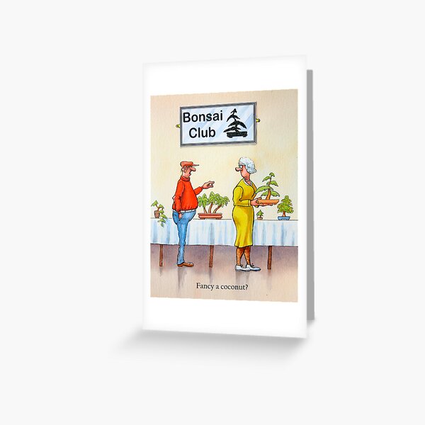 Fancy a coconut? Greeting Card