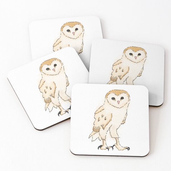 Item preview, barn owl designed and sold by PrettyinPatchworks.
