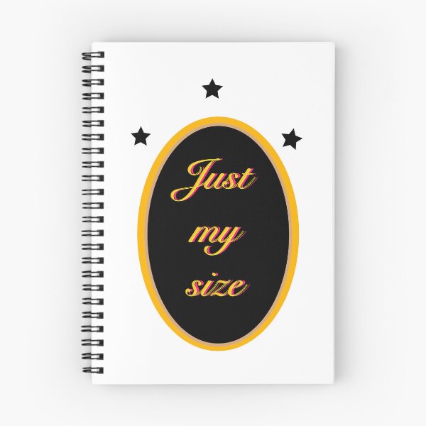 Item preview, Just my size. Text vibrant.  designed and sold by AliensRich.