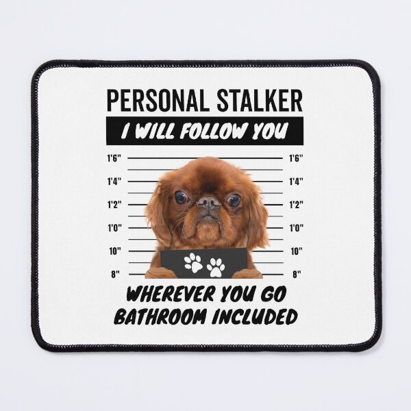 Item preview, Personal Stalker Dog – Red English Toy Spaniel designed and sold by More Cute Dogs.