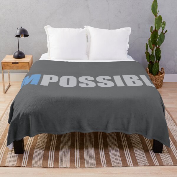 Item preview, I'm Possible (Blue) designed and sold by Michele Engling.