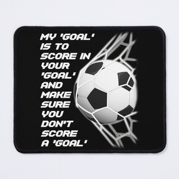 Item preview, My Goal Is To Score The Goal... Sticker designed and sold by batesyadi3.