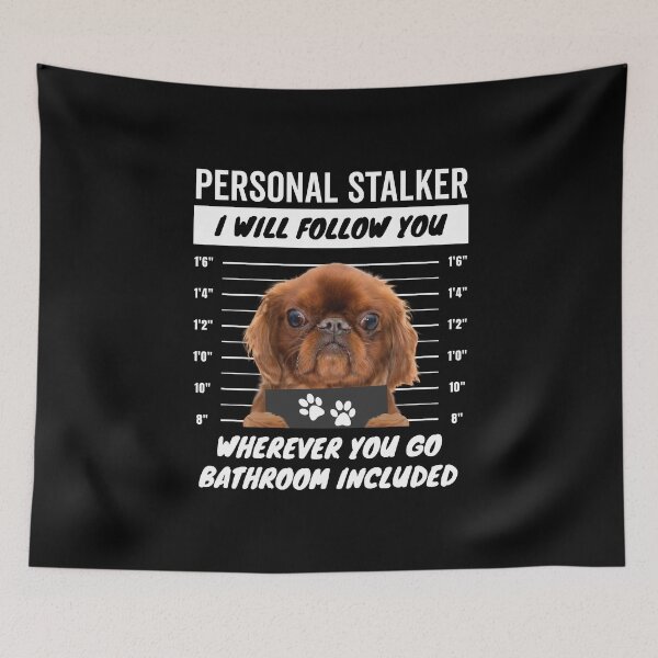 Item preview, Personal Stalker Dog – Red English Toy Spaniel designed and sold by More Cute Dogs.