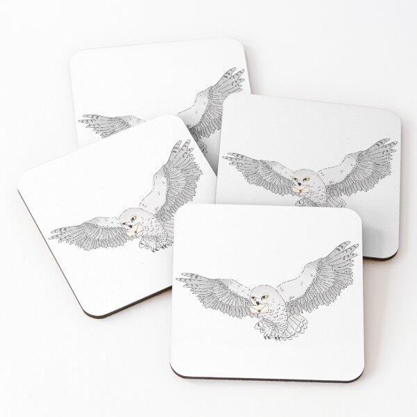 Item preview, hedwig carrying a letter designed and sold by PrettyinPatchworks.