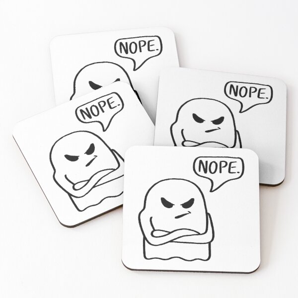 Item preview, Nope Ghost designed and sold by RainaFusonArt.