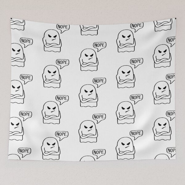 Item preview, Nope Ghost designed and sold by RainaFusonArt.
