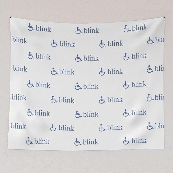 Item preview, Vintage Blink 182 (Pre-182) Wheelchair and Logo  Design   designed and sold by JewelaJosew.