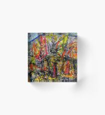 peak... dark forest Acrylic Block