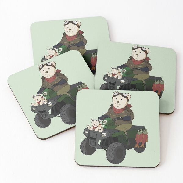 Item preview, Go Go The Bear Rider! designed and sold by kittyartstudio.
