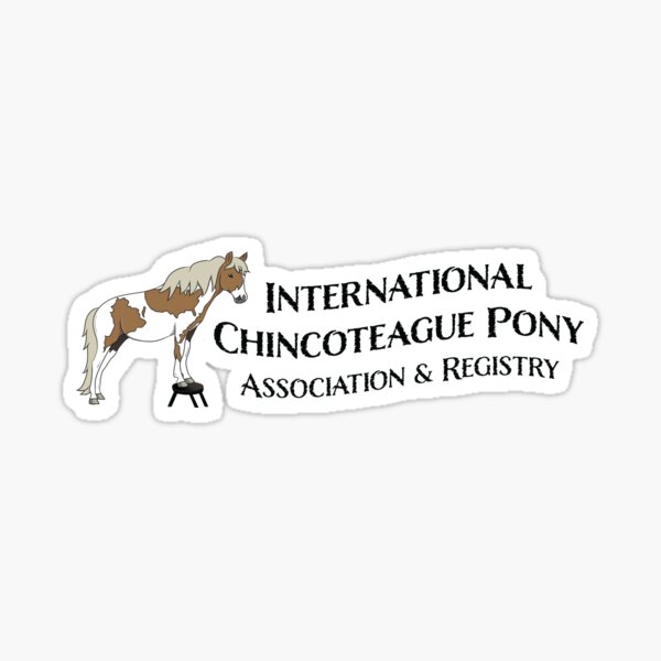 Item preview, ICPAR Logo - Landscape Full Color designed and sold by International Chincoteague Pony Association & Registry.