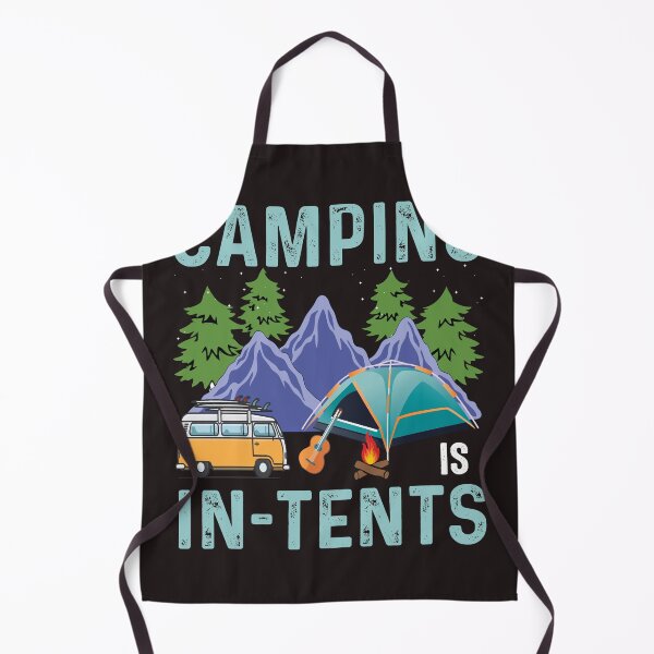 Item preview, Camping Is In Tents designed and sold by RED FIR.
