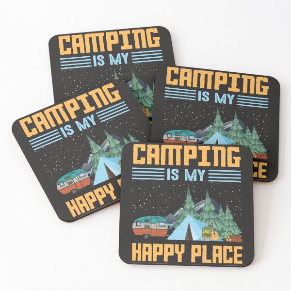Item preview, Camping Is My Happy Place designed and sold by RED FIR.