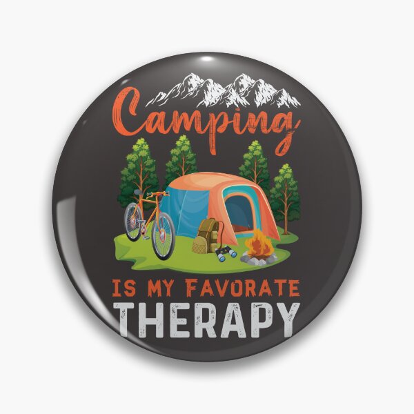 Item preview, Camping Is My Favorite Therapy  designed and sold by RED FIR.
