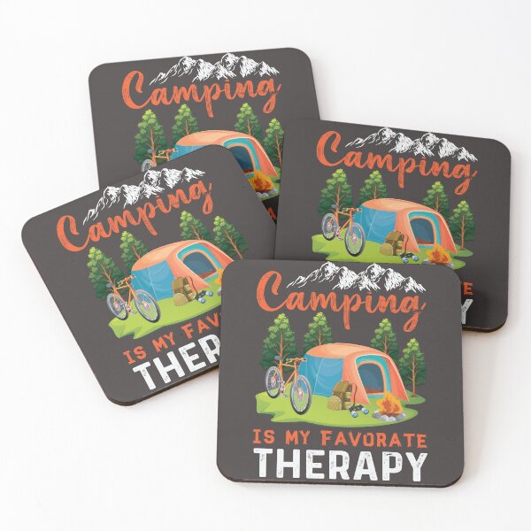 Item preview, Camping Is My Favorite Therapy  designed and sold by RED FIR.