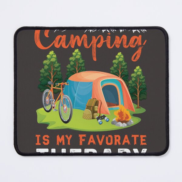 Item preview, Camping Is My Favorite Therapy  designed and sold by RED FIR.