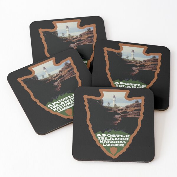 Item preview, Apostle Islands National Lakeshore Arrowhead Sticker designed and sold by samirdari7.