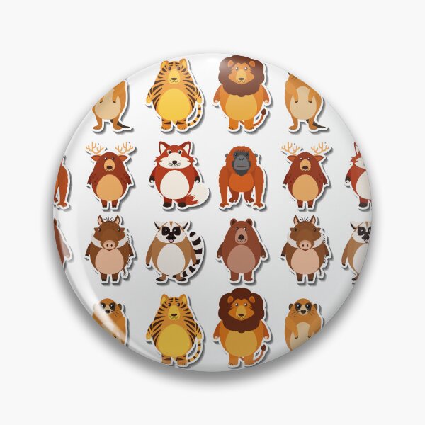 Item preview, Fat animals pattern designed and sold by PODapparel.