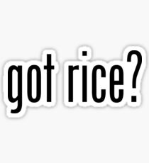 Got Rice Filipino Food Humor by AiReal Apparel Sticker