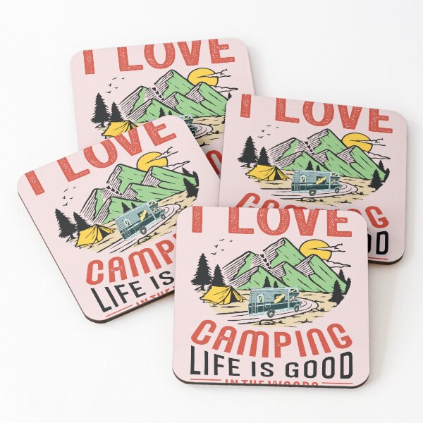 Item preview, I Love Camping Life Is Good In The Woods designed and sold by RED FIR.
