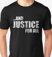 Justice Light Text Unisex T-Shirt