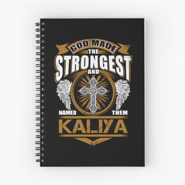 Item preview, Kaliya Name T Shirt - God Found Strongest And Named Them Kaliya Gift Item Tee designed and sold by stacyarmst.