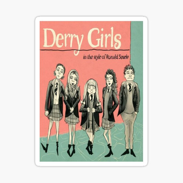 Vista previa del artículo con la obra «chicas derry», diseñado y vendido por funnstores009.