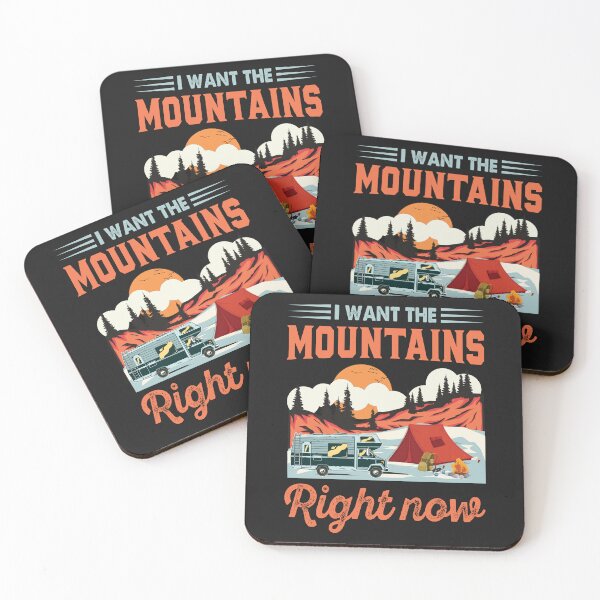 Item preview, I Want The Mountains Right Now designed and sold by RED FIR.