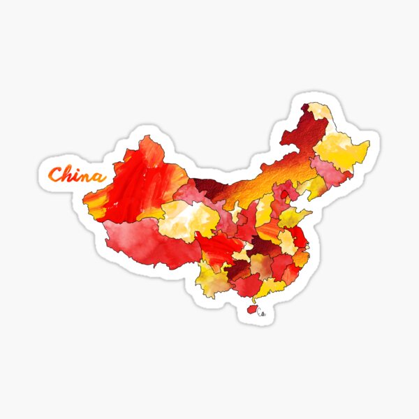 Aperçu de l'œuvre Pays d'aquarelle - Chine créée et vendue par Erin McIntosh.