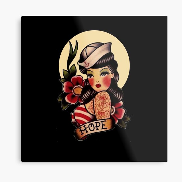 Bag Pin Up Vintage Retro Poster Tattoo Ethical Tattooed Lady Purse