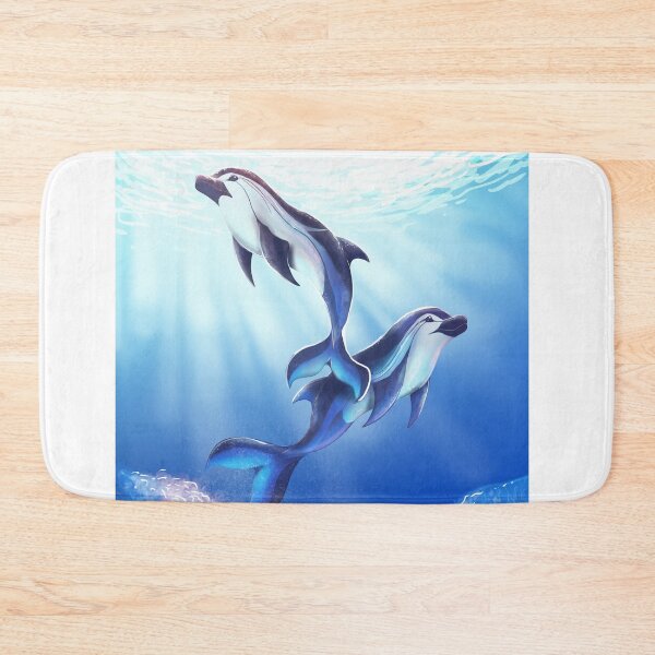 Item preview, Striped Dolphins designed and sold by InkofStars.