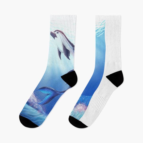 Item preview, Striped Dolphins designed and sold by InkofStars.
