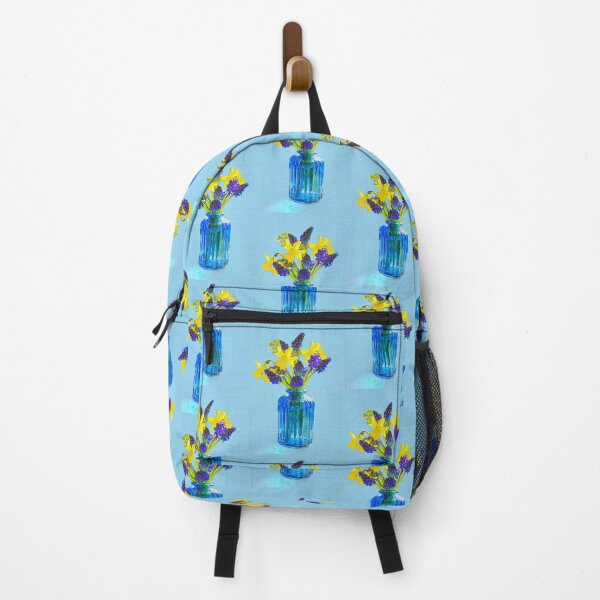 Item preview, Spring Flowers In A Blue glass bottle. designed and sold by Alisonchambers2.