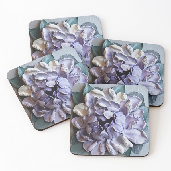 Item preview, Peony floral art, trendy flower print designed and sold by yulchikon.
