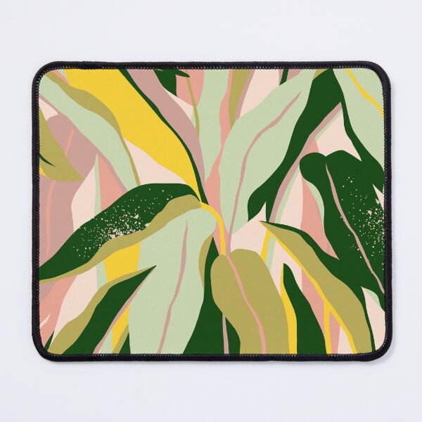 Tropical Matisse Houseplant Mouse Pad