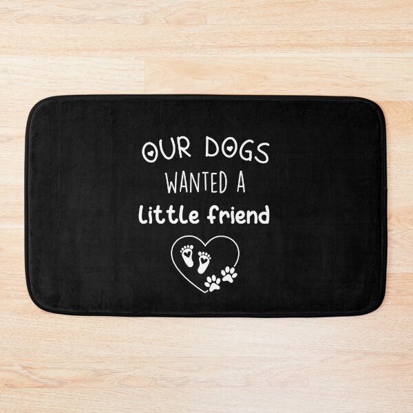 Item preview, our dogs wanted a little friend, pregnancy announcement, pregnant, pregnancy, matching Mommy Daddy EST, couples pregnancy announcement  funny sarcastic Rude Offensive saying, designed and sold by joygift369.