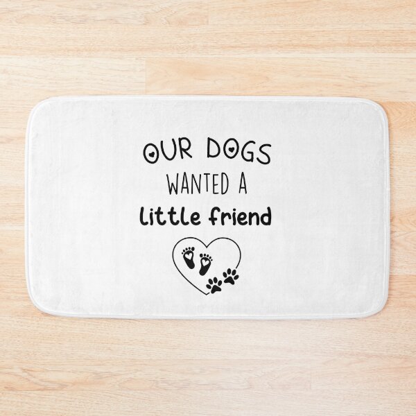 Item preview, our dogs wanted a little friend, pregnancy announcement, pregnant, pregnancy, matching Mommy Daddy EST, couples pregnancy announcement  funny sarcastic Rude Offensive saying, designed and sold by joygift369.