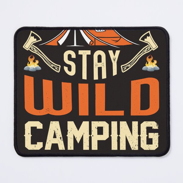 Item preview, Stay Wild Camping Child designed and sold by RED FIR.
