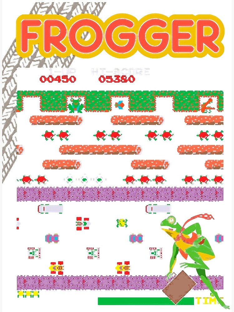 "Mod.3 Arcade Frogger Video Game " Poster for Sale by hquynh200 Redbubble