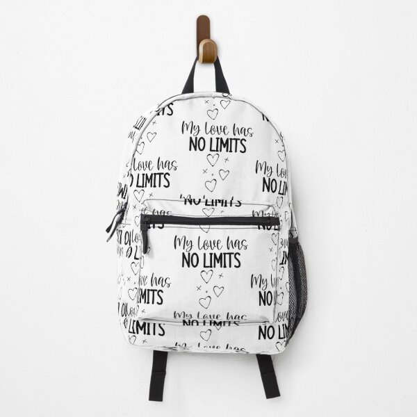 Item preview, My Love Has No Limits. Cute Quote For The Lovers Out There. designed and sold by That Cheeky Tee.