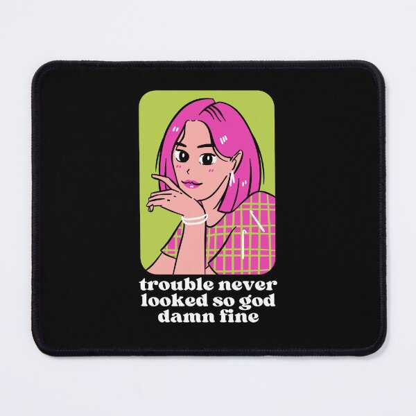 Item preview, Trouble never looked so god damn fine designed and sold by The Feel Good Merch.