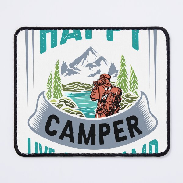Item preview, Happy Camper Live Love Camp designed and sold by RED FIR.