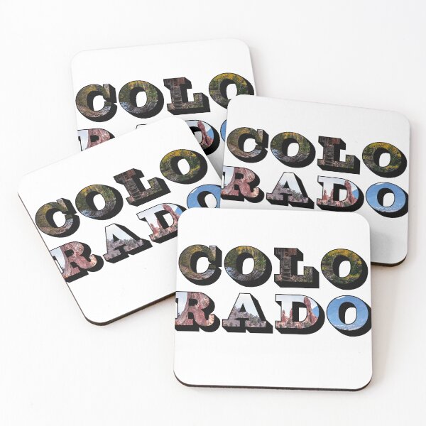 Item preview, Colorado w/ National Landmarks designed and sold by Pajamurai.